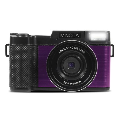 Minolta® MND30 4x Digital Zoom 30 MP/2.7K Quad HD Digital Camera