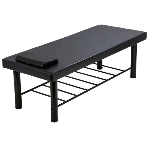 FDW Massage Table Stationary Massage Bed Spa Bed 75’’ Long 29.5” Wide Heavy Duty Stationary Massage Table Bed with Memory Foam Layer Salon Bed - image 1 of 4