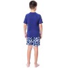 Peanuts Boy's Snoopy Nope Not Today Sleep Pajama Set Short Crewneck Multicolored - 2 of 4