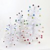 Cody Foster 13.0 Inch White Retro Tree Set/3 Christmas Vintage Set Of 3 Multicolored Bottle Brush Trees - 3 of 3