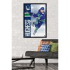 Trends International NHL Vancouver Canucks - Quinn Hughes 20 Framed Wall Poster Prints - 2 of 4