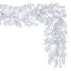 Vickerman Flocked White Artificial Garland - 2 of 4