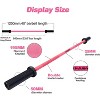 Vynxaria 4Ft Olympic Barbell - Solid Chrome Weight Bar for Home Gym, 400Lbs Capacity - 2 of 4