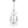 CWI Lighting Maria Theresa 4 Light Up Mini Chandelier With Chrome Finish - 3 of 4