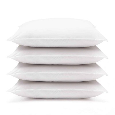 DOWNLITE Soft Density 230 TC Value 4 Pack Pillows