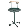 FURNIinspire 48" Rolling T-Stand Bird Training Activity Playground with Perch,23.5"*23.5"*48" - 2 of 4