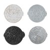 Evideco French Home Goods Set of 2 Metal Curtain Tiebacks – Elegant Round Design Clips - 4 of 4
