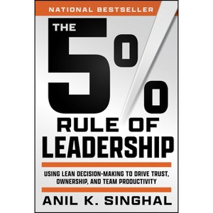 The 5% Rule of Leadership - by  Anil K Singhal (Hardcover) - 1 of 1