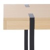 Klausner Console Table - CNS9302A - Sand/Black - Safavieh - 3 of 4