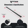 Titan Ramps 4' to 7' Telescoping Aluminum Wheelchair Ramp with 600 lb. Capacity and Carrying Bag, Sections Lock Into Place Once Expanded - 3 of 4
