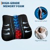 Office Chair with Mesh Back, Retractable Footrest, Adjustable Headrest & Lumbar Support - 4 of 4