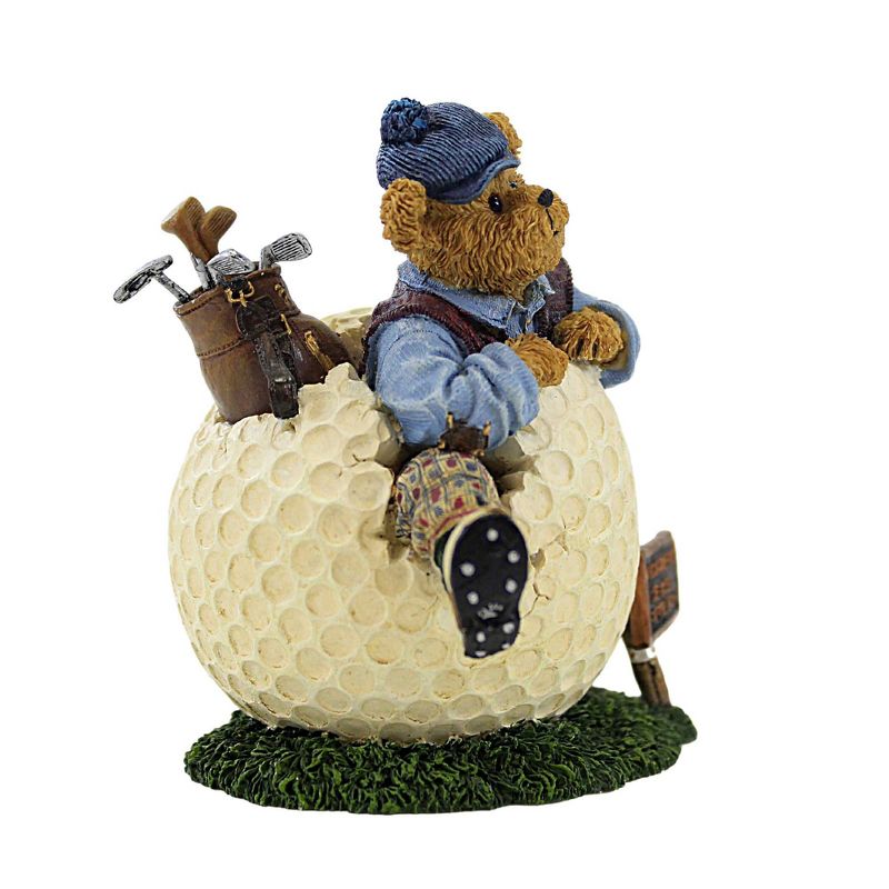 Enesco 4.0 Inch Wilson Puttenstuff Par For The Course Sports Golf Bearstone Figurines, 2 of 4