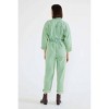 Women's Zeta Carpenter Jumpsuit - ETICA - 2 of 4