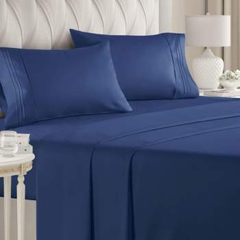 4 Piece Microfiber Sheet Set - CGK Linens