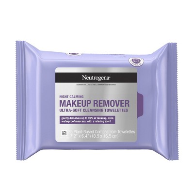 Neutrogena Makeup Remover Night Calming Cleansing Towelettes - 25ct