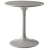 Modway Esme Concrete Side Table - Outdoor Patio Accent Table with Cylindrical Design and Modern Minimalist Look - 2 of 4