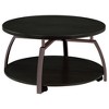 Starrett 2-Piece Round Coffee Table Set ¨C Bold and Contemporary for Living Room - 4 of 4
