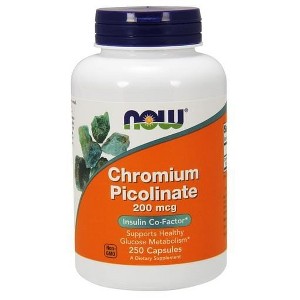 Chromium Picolinate by Now Foods  -  250 Capsule - 1 of 2