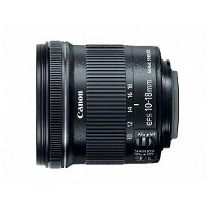 Canon EF-S 10-18mm f/4.5-5.6 is STM Lens, Lens Only - 1 of 3