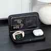 iHome Travel Alarm Clock with Wireless Charging Station for iPhone, AirPods, and Apple Watch (iWW7) - 4 of 4