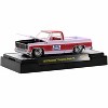 1973 Chevrolet Cheyenne Super 10 Truck White w/Red Top and Red Plaid Stripe Ltd Ed 1/64 Diecast Model Car by M2 Machines - 2 of 3