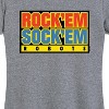 Women's - Rock 'Em Sock 'Em Robots - Rock 'Em Sock 'Em Short Sleeve Graphic T-Shirt - 2 of 4