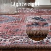 Acekool Runner/Area Rug, Washable Vintage Boho Design, Non-Slip, Stain Resistant for Living Room, Bedroom, Office - 2 of 4