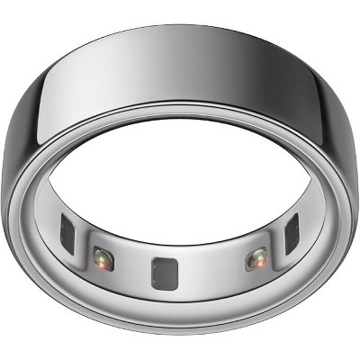 Open Box Oura Ring 4 - Silver - Size 10 - Smart Ring - Unique Sizing, Not Standard US Ring Sizes - Sleep Tracking Wearable - Fitness Tracker