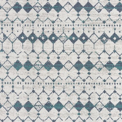 ivory and blue