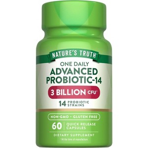 Nature's Truth Probiotics For Men and Women | 3 Billion CFU | 60 Capsules - 1 of 4
