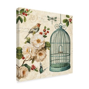 Trademark Fine Art -Lisa Audit 'Free As A Bird 1' Canvas Art - 1 of 3