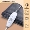 Heated Blanket Electric Throw, Soft Double-Sided Flannel Heating Blanket with 10 Hours Auto Off, Machine Washable, ETL Certification - 2 of 4
