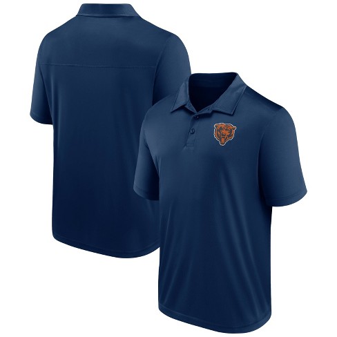 NFL Chicago Bears Men's Shoestring Catch Polo T-Shirt - S