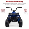 12V Kids Ride On Electric ATV, Ride Car Toy with Bluetooth Audio,High/Low Speed, LED Headlights, Battery Indicator & Radio, for Boys Girls 3-10 - 3 of 4