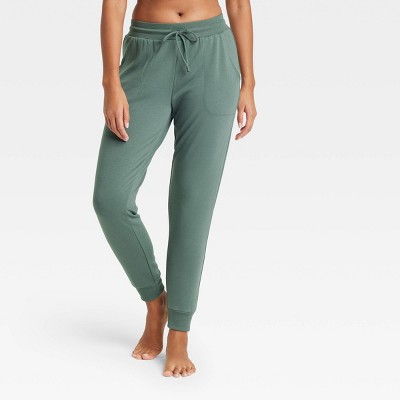 Women's Beautifully Soft Fleece Lounge Jogger Pants - Stars Above™ Charcoal  1X
