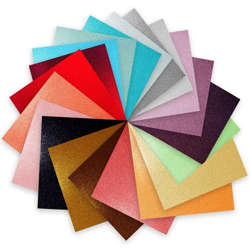 ColorSpark Glitter Textured Adhesive Craft Vinyl