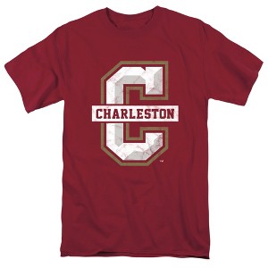 Men's College of Charleston Official Distressed Primary Logo T-Shirt - 1 of 4