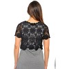 Just Love Women's Bolero Shrug - Floral Crochet Women Cardigan - 3 of 3