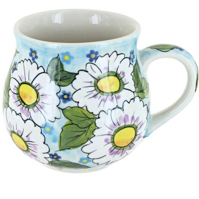 Blue Rose Polish Pottery 118 Millena Bubble Mug