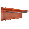 Vynxaria Multi-Color Decorative Wall Shelf with Hooks - Modern Space-Saving Design - 3 of 4