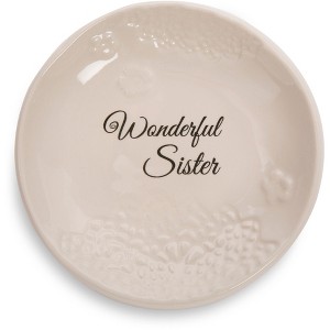 Pavilion Gift Company - Sister - 5" Ceramic Plate - Dining Plates - 1 of 4