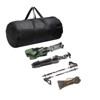 Unique Bargains Waterproof Foldable 600D Oxford Fabric Camping Duffel Bag Black 31.5" x 11.8" - 4 of 4