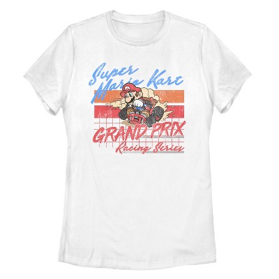 Women's Nintendo Mario Kart Retro Grand Prix T-Shirt