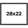 PosterPalooza | Antique Red Picture Frame - UV Acrylic, Backing Board, Hanging Hardware Included - 2 of 4