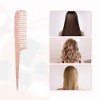 Unique Bargains Women's Acetate Wide Tooth Hair Comb 7.68"x1.18" Pink 1 Pc - 4 of 4
