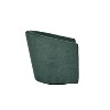Liria Wooden Upholstered Barrel Chair for Livingroom with Metal Swivel Base | ARTFUL LIVING DESIGN - 4 of 4