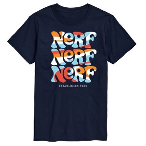 Men's - NERF - Nerf Retro Stacked Short Sleeve Graphic T-Shirt - 1 of 4