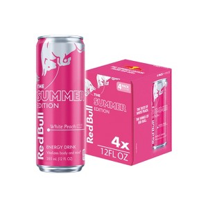 Red Bull Summer Edition Energy Drink - 4pk/12 fl oz Cans - 1 of 4