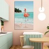 Wannabe Flamingo by Jonas Loose Unframed Wall Canvas - iCanvas - 4 of 4