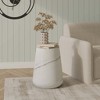 LeisureMod Modern Side End Table Glint Series - 3 of 4